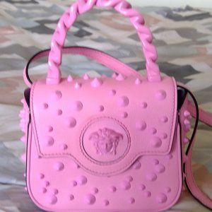Versace Mini Pointed Studded Bag The Medusa